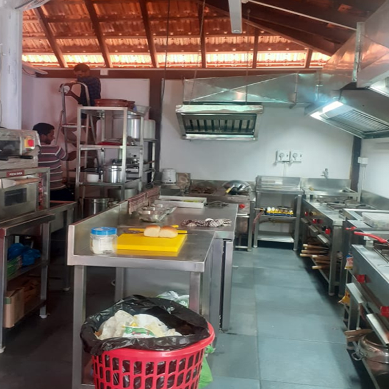 Two Burner Range-With Dhosa Plate